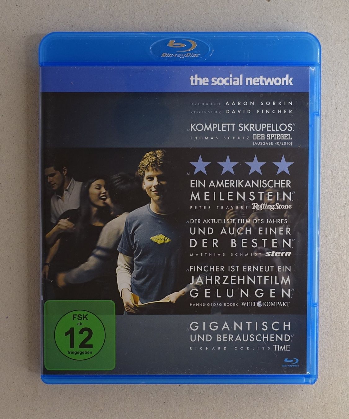 Tutti i DVDs: The Social Network - Blu-ray mit Jesse Eisenberg – Usato da Sessa venduto da fraenklishop