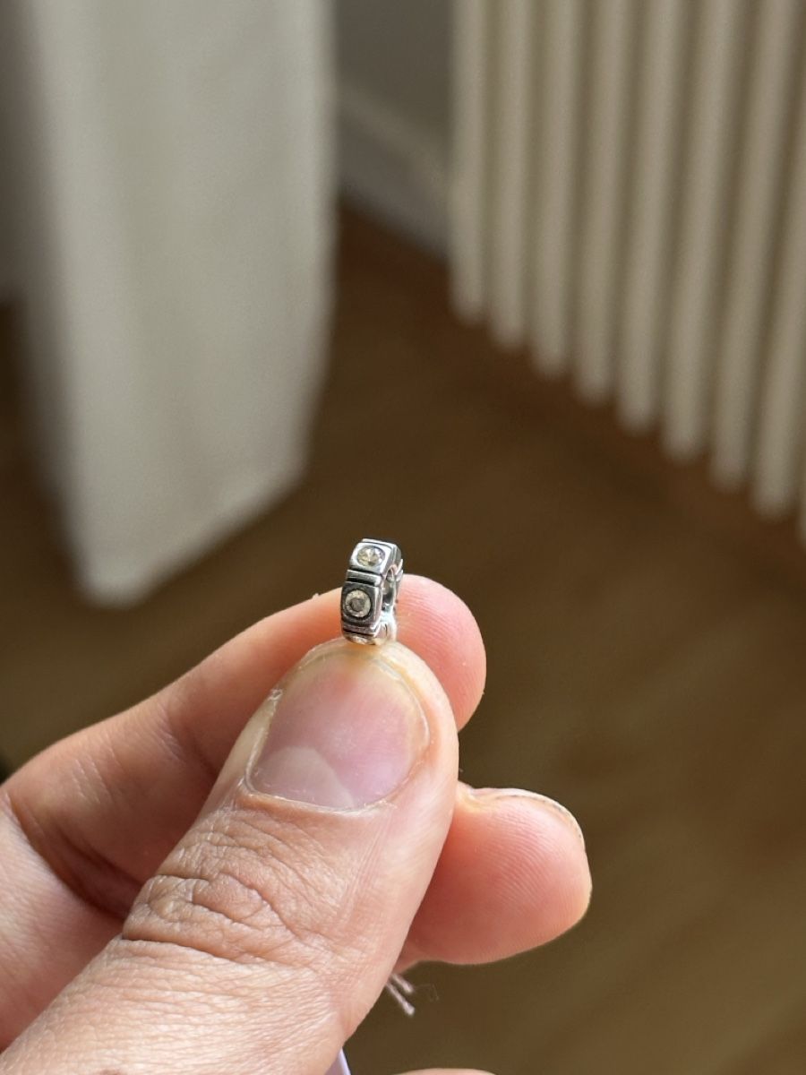 Ciondoli: Silber Charm mit Zirkonia Steinen Ale 925 – Usato da Zug venduto da car_fr2j 2