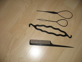 Frisierhilfen schwarz