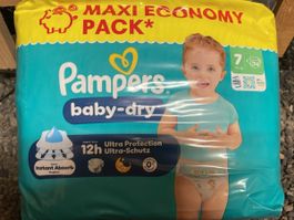 Pampers Baby Dry · Windeln · Gr.7 (74 Stk.) OVP