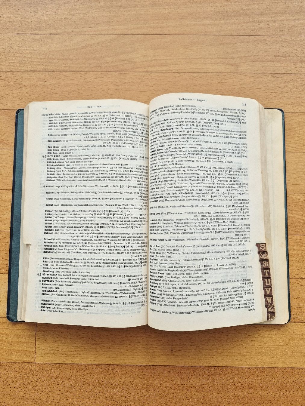 Bücher: Antiker Buch, Orts- Lexikon, 1913 – Gebraucht aus Wädenswil von Orso31 3