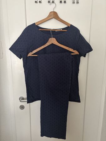 Dunkelblaues Nulu New Look Set, Grösse XL, Sommer-Look!