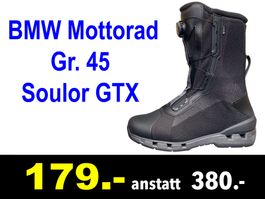 🔴  Schuhe BMW Mottorad Gr. 45 Soulor GTX /386B