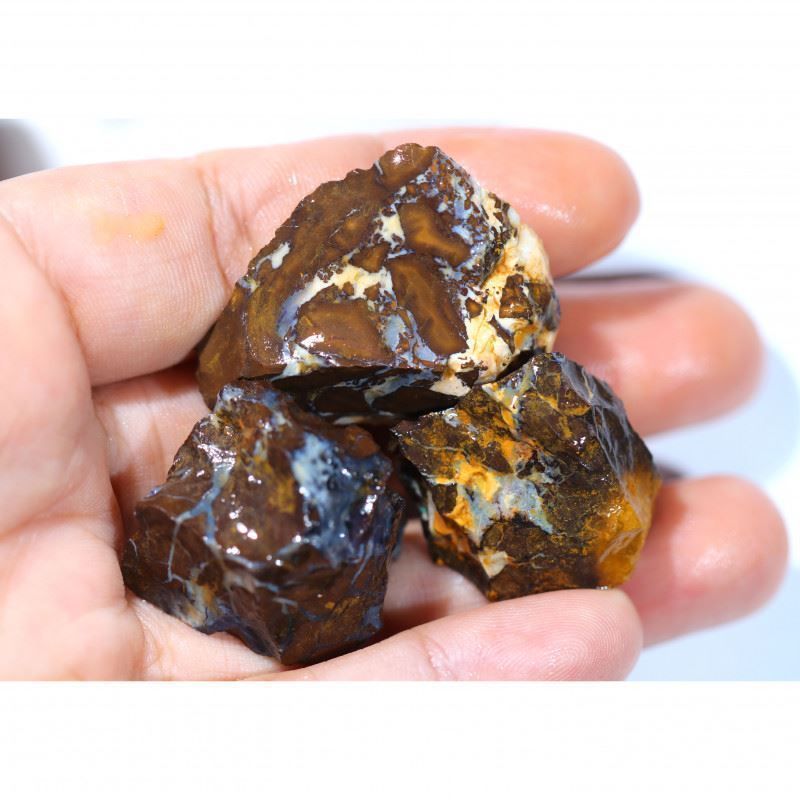 Pietre preziose: Australien Boulder Matrix Opal Roh 164Ct – Nuovo (secondo la descrizione) da Bern venduto da Grindelwaldaus 2