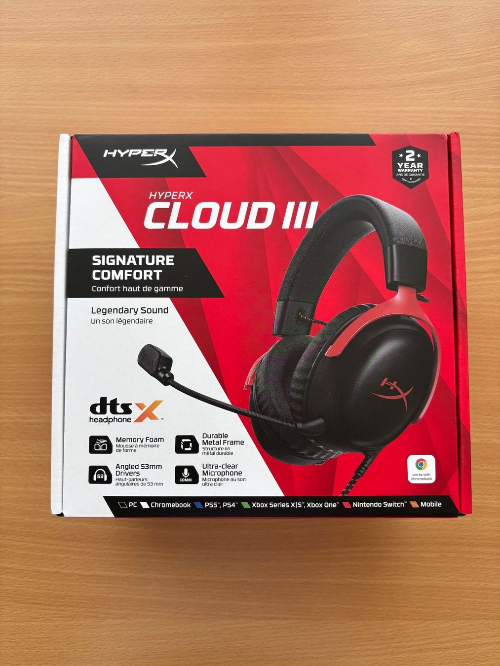 Hyperx Kopfhörer: HyperX Cloud III Gaming Headset (fabrikneu) – Neu und originalverpackt aus Pfäffikon SZ von mardana