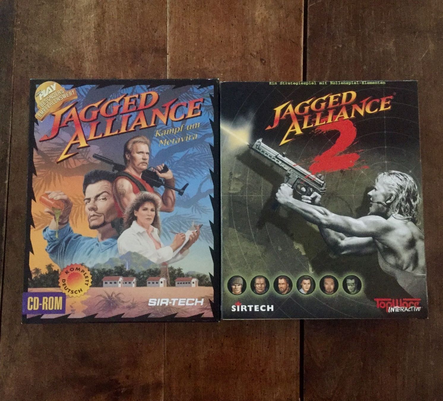 Giochi: Jagged Alliance 1 + 2 Big Box **RAR** – Usato da Chur venduto da Hechtl2