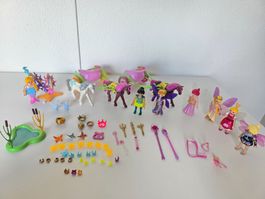 Playmobil Fee Prinzessin mit Pferd und Zubehör guter Zustand
