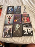 Lot de 8 DVD musicaux divers artistes occasion bon état