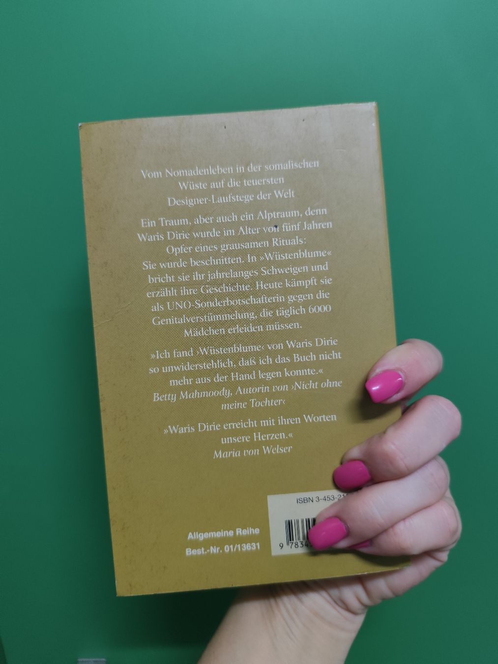 Libri: Wüstenblume Waris Dirie book German – Usato da Mägenwil venduto da VintageGirly 2
