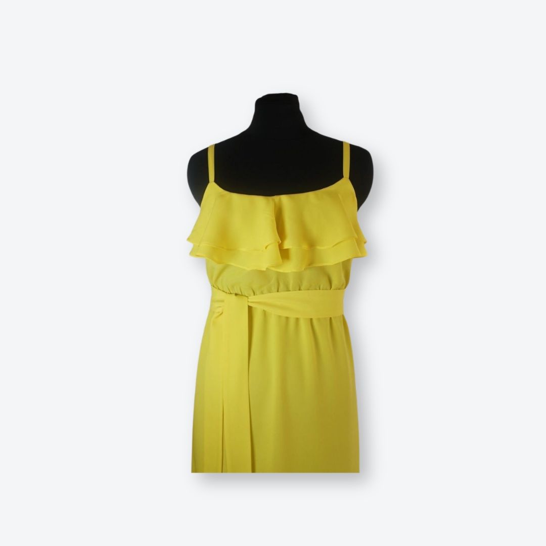 Vestiti: Gelbes Trägerkleid, Gr. 34 – Usato da Oberkirch LU venduto da petitefashion 3