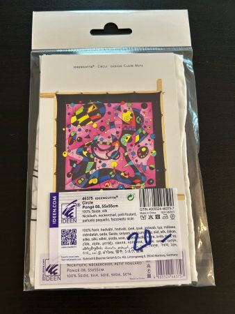 100 % Seidenfoulard zum Bemalen - Foulard en 100 % soie