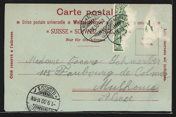 Cartoline postali: Mondschein-AK Rigi-Kulm, Rigi-First und  – Usato da Berlin venduto da bartko-reher 1