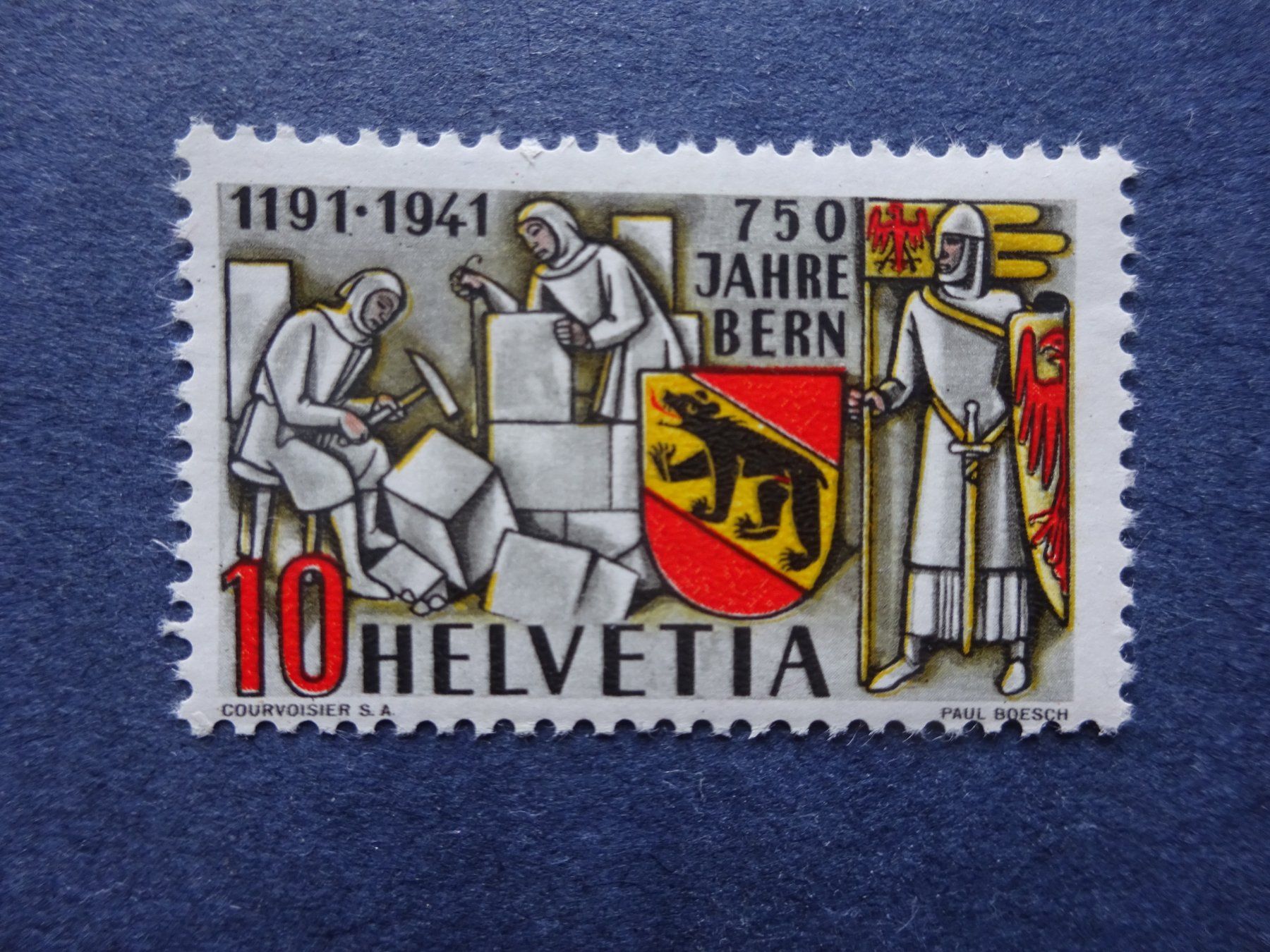 Tutti i francobolli: 1941 253, 253b & 253 c postfrisch** LUXUS – Usato da Appenzell-Steinegg venduto da adi1975 1