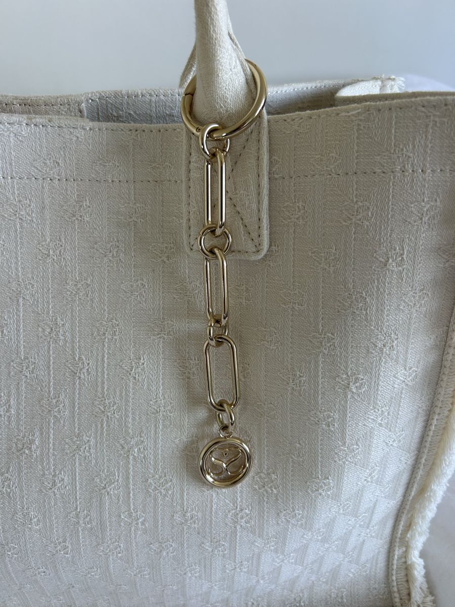 Sandro Borse da donna: Sandro Paris Tote Bag weiss – Usato da Aeugst am Albis venduto da schatzkistee 1