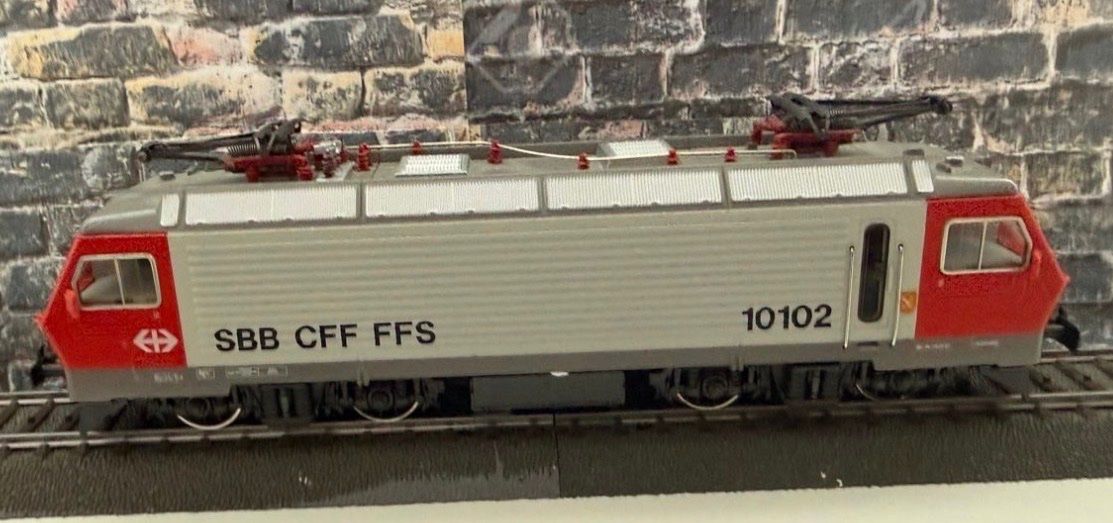 Märklin Modellini di ferrovie: Märklin H0 SBB Lok 10102 – Usato da Altdorf UR venduto da mobauwidmer 3