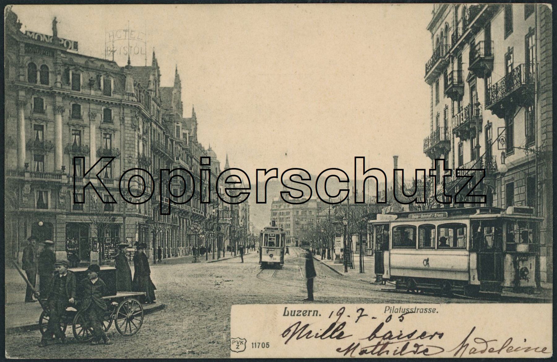 Cartoline postali: LUS Luzern - Tram TrL – Usato da Schindellegi venduto da dormay