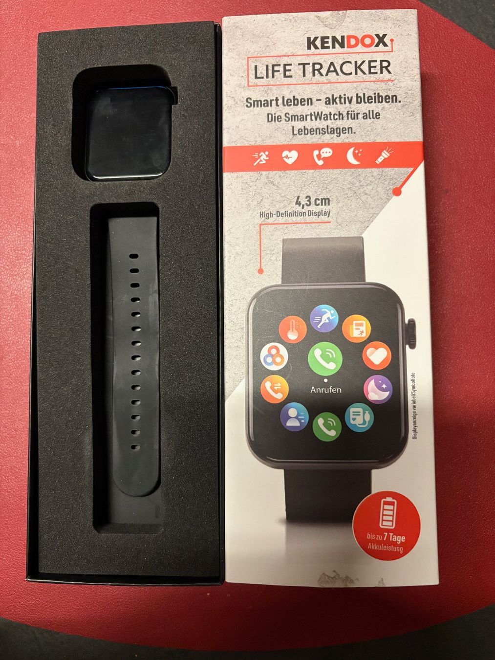 Smart Smartwatch: KENDOX Life Tracker Smartwatch – Nuovo (secondo la descrizione) da Kollbrunn venduto da Elbi5