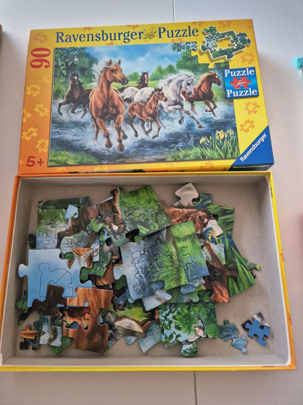 Puzzles: Puzzle Pferde – D'occasion à Stüsslingen par white_angel86 1
