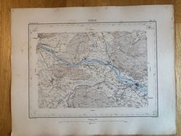 Siegfriedatlas Bl. 48: Stein (a. Rhein) 1883