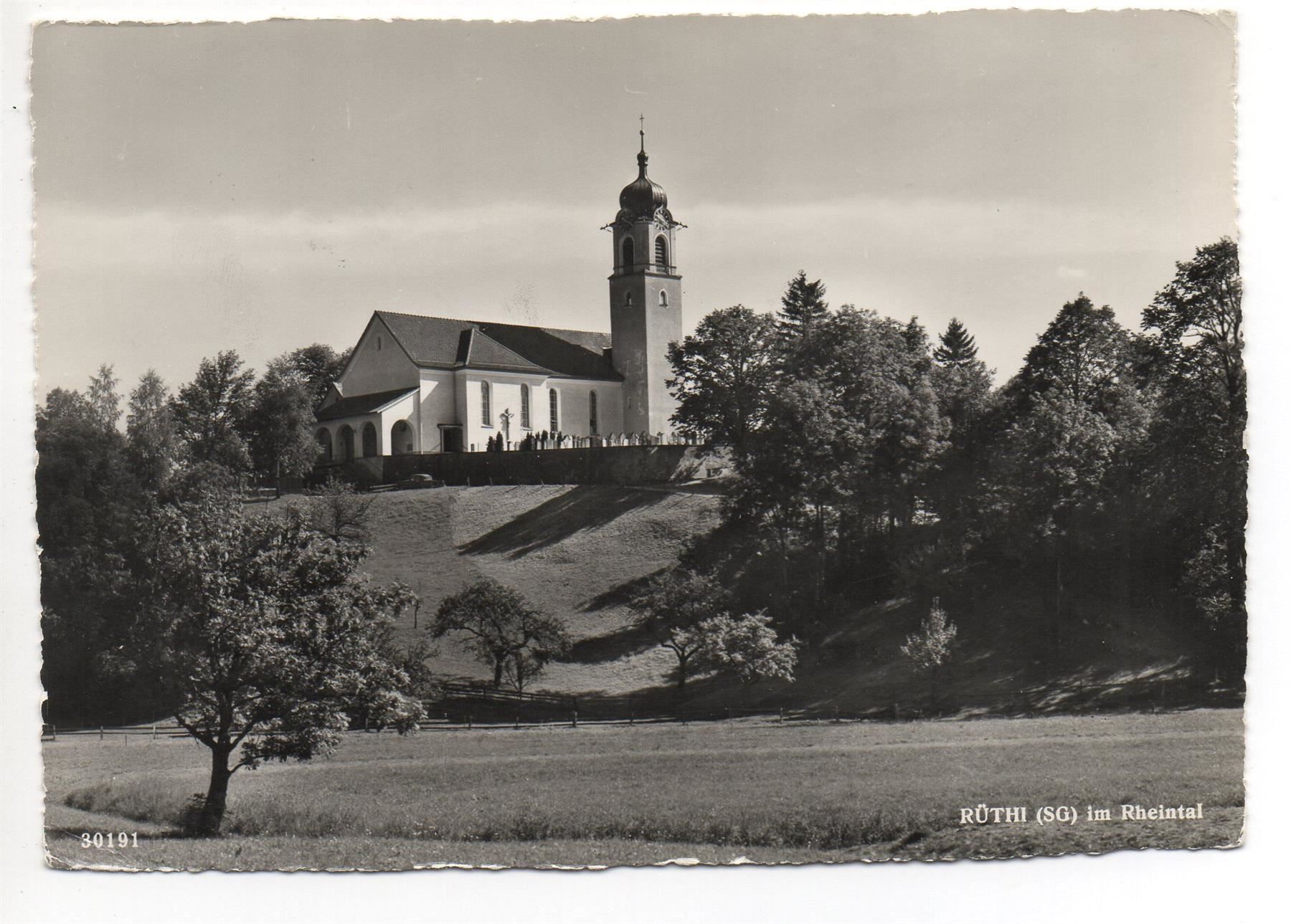 Cartoline postali: RÜTHI SG im Rheintal – Usato da Jona venduto da philajona