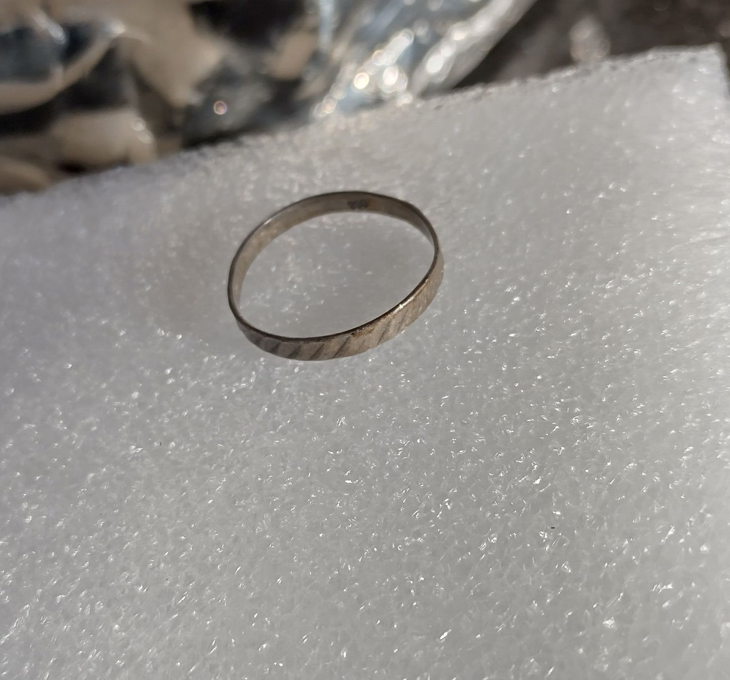 Anelli: ZARTER RING IN SILBER  800 925 💍 – Usato da Romanshorn venduto da BoutiqueA 1
