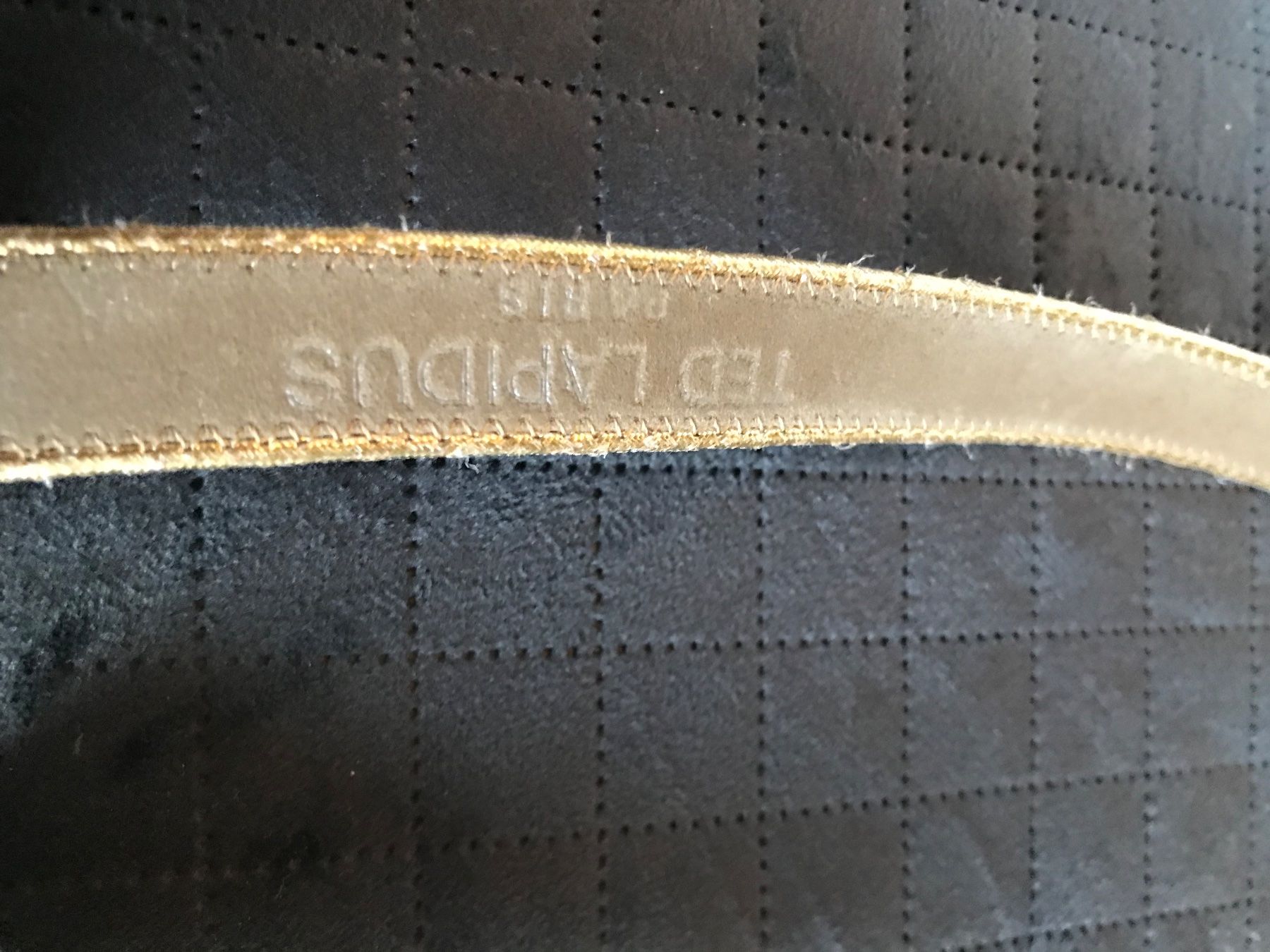Cinture: Ceinture Ted Lapidus, cuir brun, élégante – Nuovo (secondo la descrizione) da Grimisuat venduto da eliseba88 2
