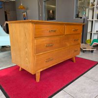 Vintage Dresser, Holzkommode um 1950. MCM Kommode