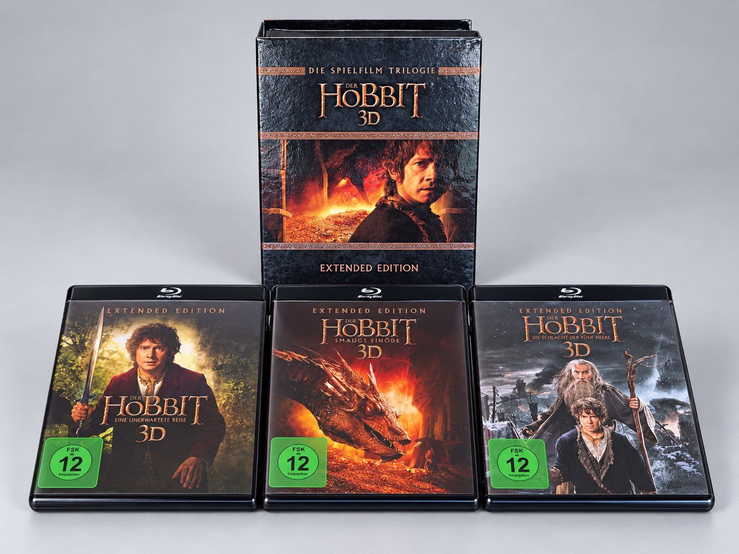 Tutti i DVDs: Herr der Ringe + Hobbit 3D + Star Wars Blu-ray Boxsets – Usato da Dübendorf venduto da Prenice1 3