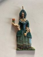 Farbige Wachsfigur, volkskundl., Dekorations - Schutzsymbol