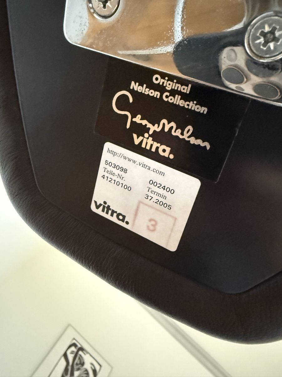 Vitra Sgabelli: 2 x George Nelson Perch Stool von Vitra – Usato da Zürich venduto da anaseitz 3