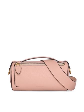 Burberry The Leather Barrel Bag (rosa)