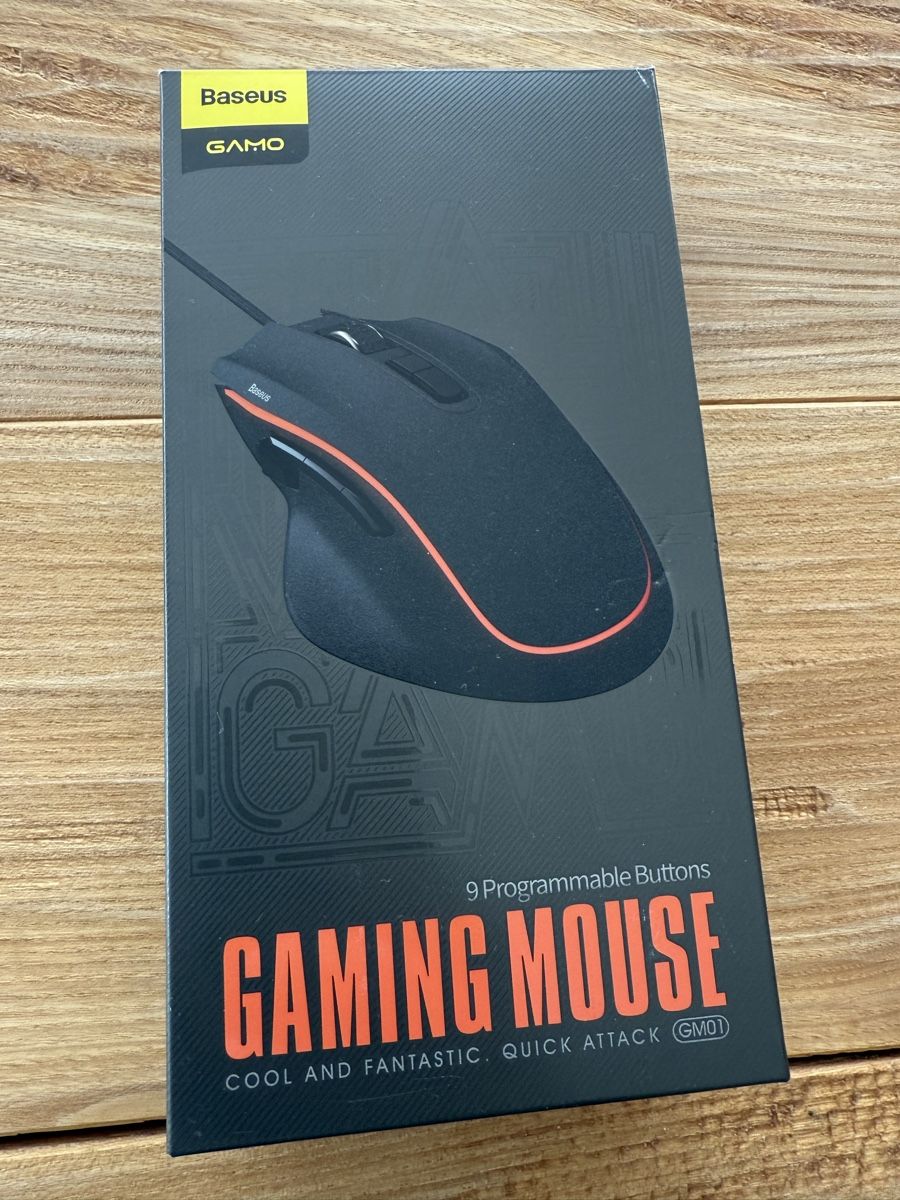 Mouse: Baseus GAMO GM01 Gaming Maus - Neuwertig – Usato da Rotkreuz venduto da Herbsttraum 3