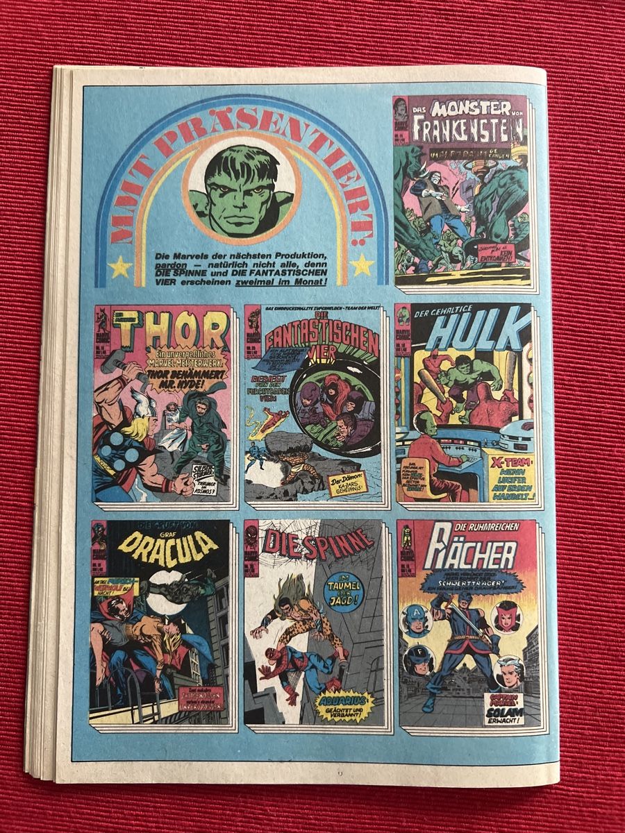 Fumetti: Marvel Comic - Monster von Frankenstein #17 - Horror Kult – Usato da Gysenstein venduto da Comic_sammler 8