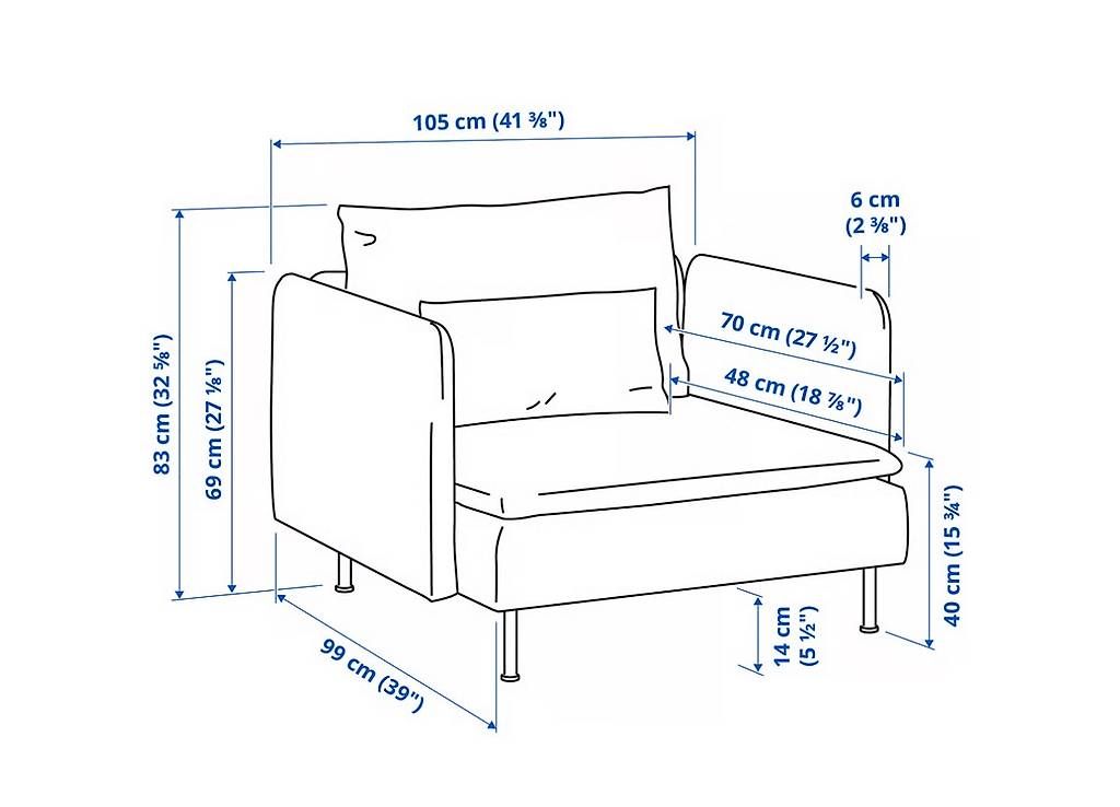 Ikea Poltrone: IKEA Sessel Söderhamn – Usato da Zürich venduto da tinajulia 2