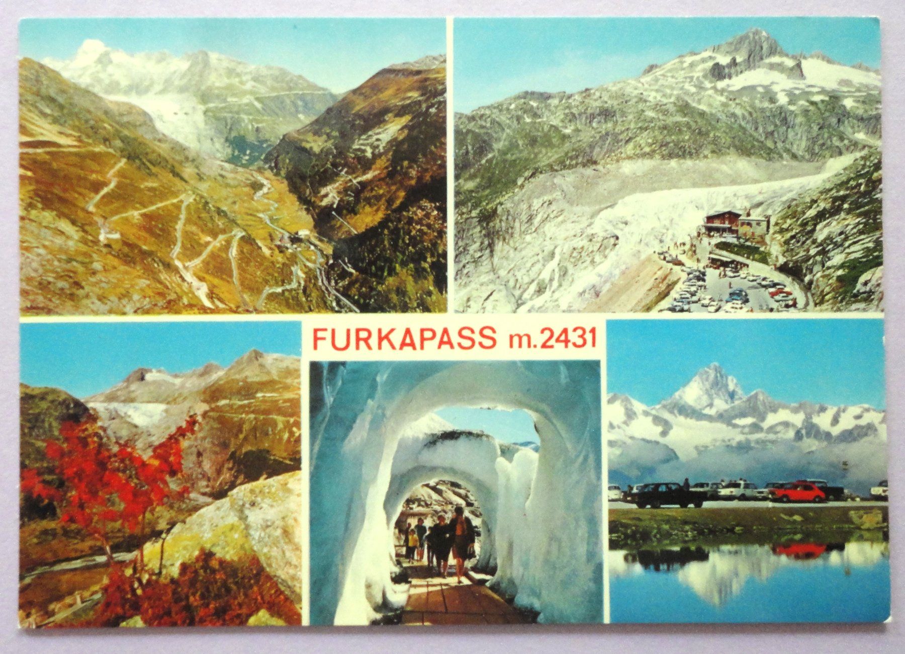 Cartoline postali: Furkapass m. 2431 – Usato da Fétigny venduto da Billy2miny