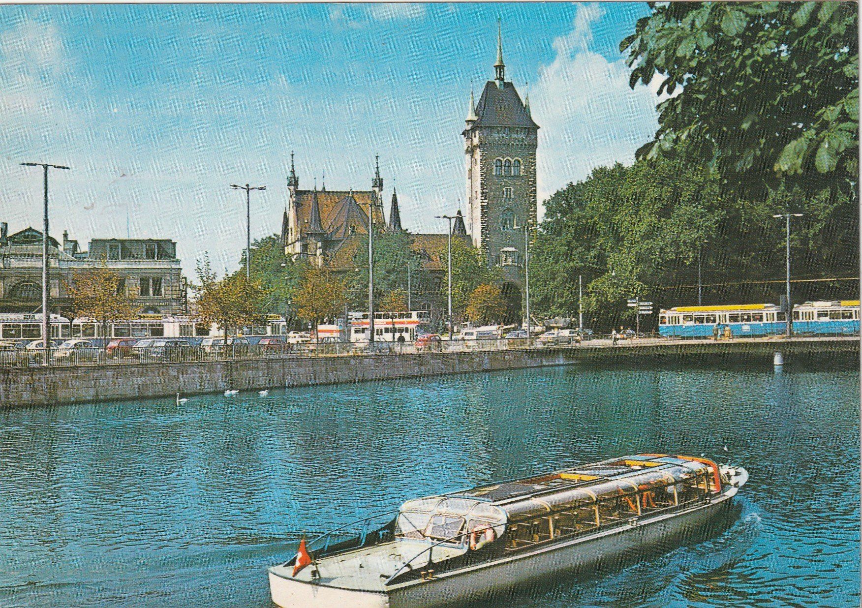 Ansichtskarten: Zürich – Gebraucht aus Lumbrein von made02