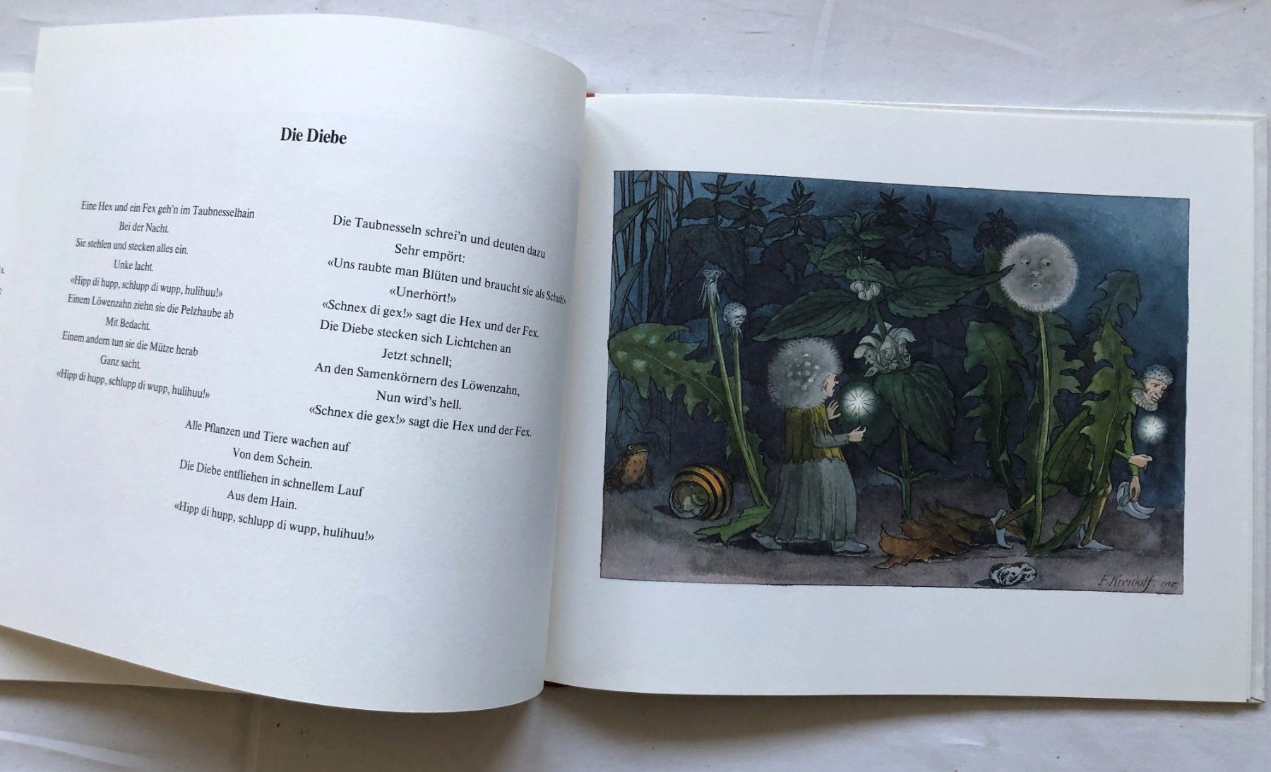 Bücher: Blumen-Märchen von Ernst Kreidolf - Silva Verlag – Gebraucht aus Schaffhausen von durruti 4