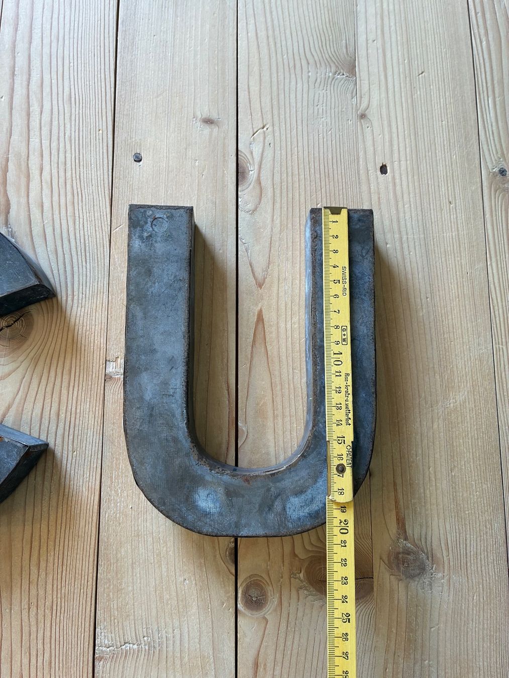 Tutte le decorazioni: Buchstaben C und U "see you" – Usato da Steffisburg venduto da Reitschel5 3