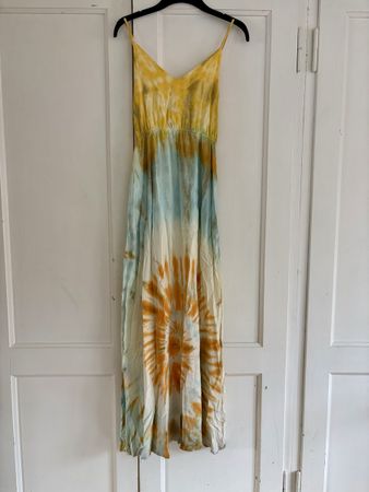 Maxi Kleid Khujo Batik Muster Grösse S neu