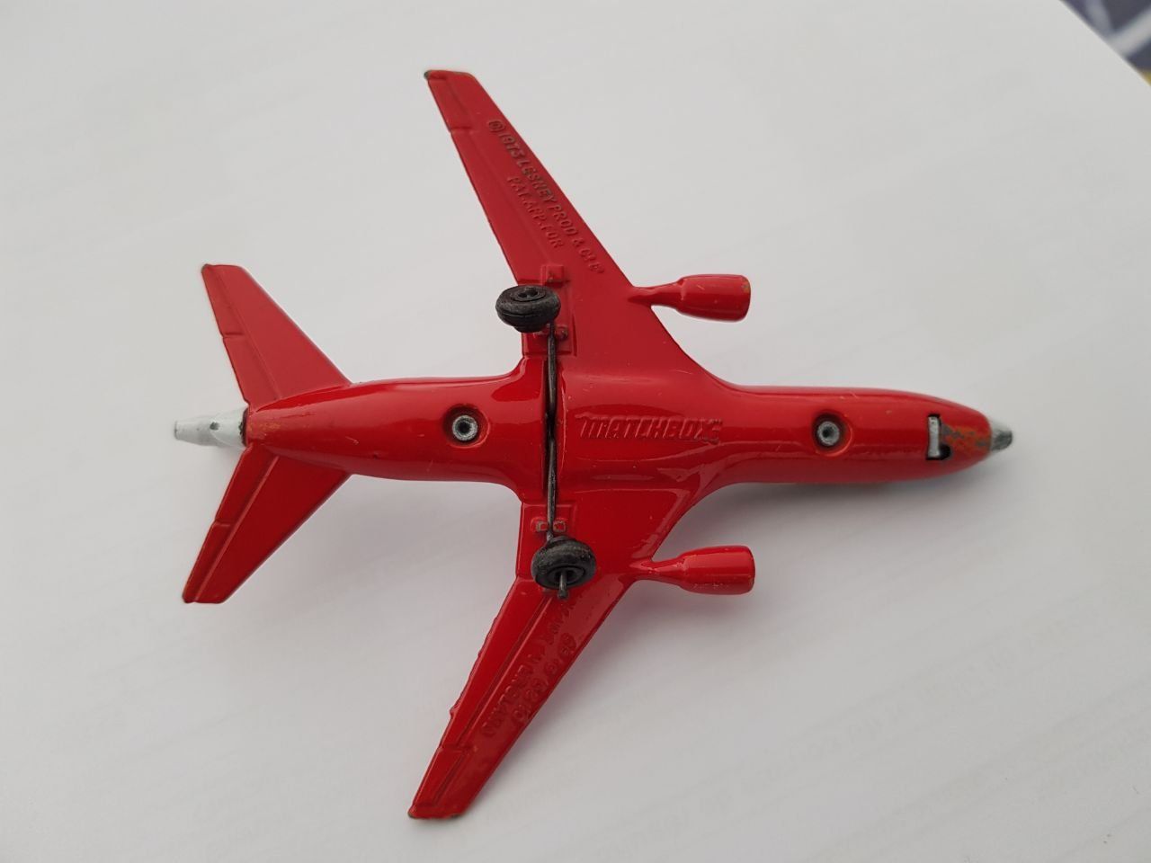 Matchbox Giocattoli: Swissair Matchbox DC10 1973 – Usato da Boécourt venduto da coco611 3