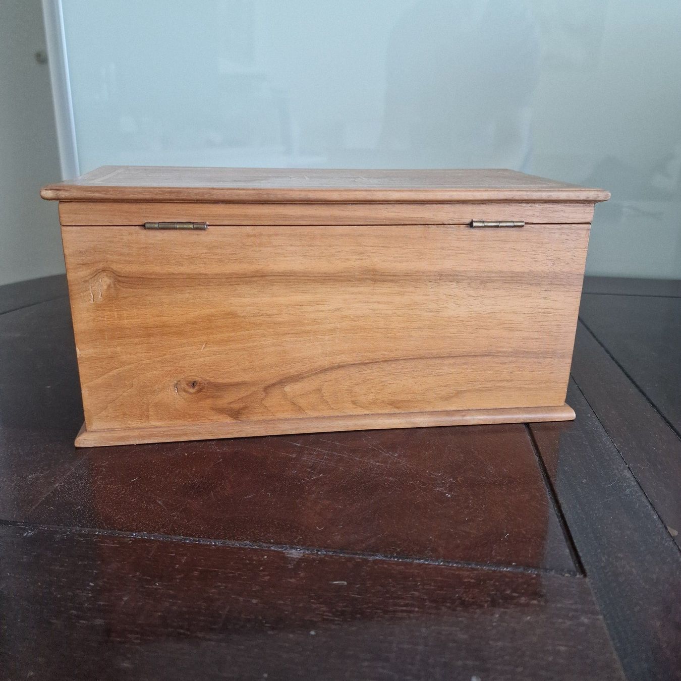 Portagioie: Holzkästli, Vintage Schmuckschatulle mit Initialen EB – Usato da Birr venduto da sen_8djr 5