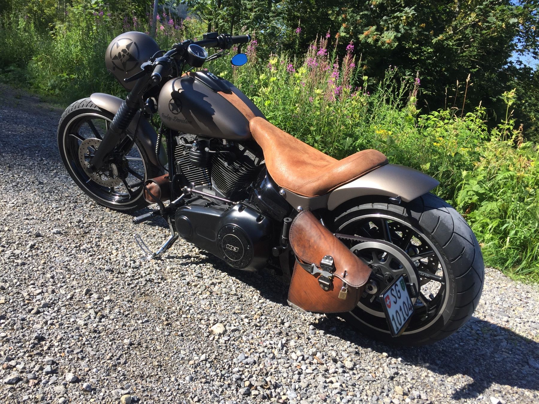 Harley-Davidson Chopper: HARLEY-DAVIDSON FXSB Breakout 103 ABS CUSTOMBIKE – Usato da Andwil SG venduto da ElmAki 2