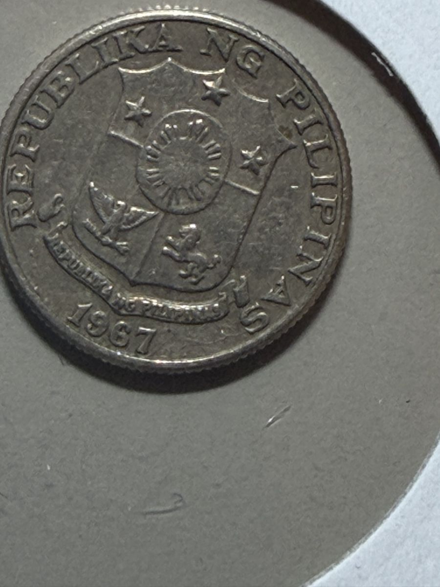 Toutes les monnaies: Philippines - 25 cents - 1967 – D'occasion à Payerne par Mike1682 1