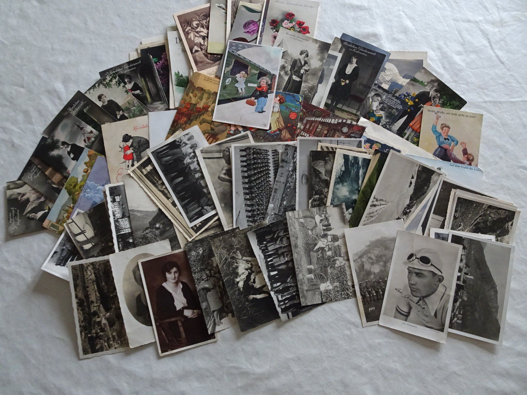 Cartoline postali: alte Postkarten Räumungsposten – Usato da Siebnen venduto da niki61