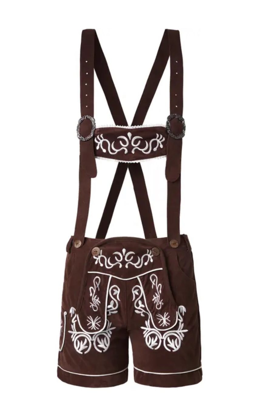 Costumi: Lederhose Damen Oktoberfest M – Nuovo e nell'imballaggio originale da Aarwangen venduto da to-hirschi 2