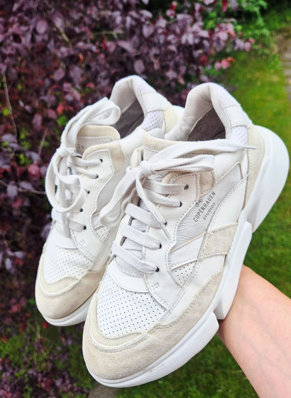 Copenhagen Scarpe da donna: COPENHAGEN STUDIOS SNEAKER SCHUHE 39 LEDER SCHNÜRER TOP – Usato da Elsau venduto da the-colorful-side 2