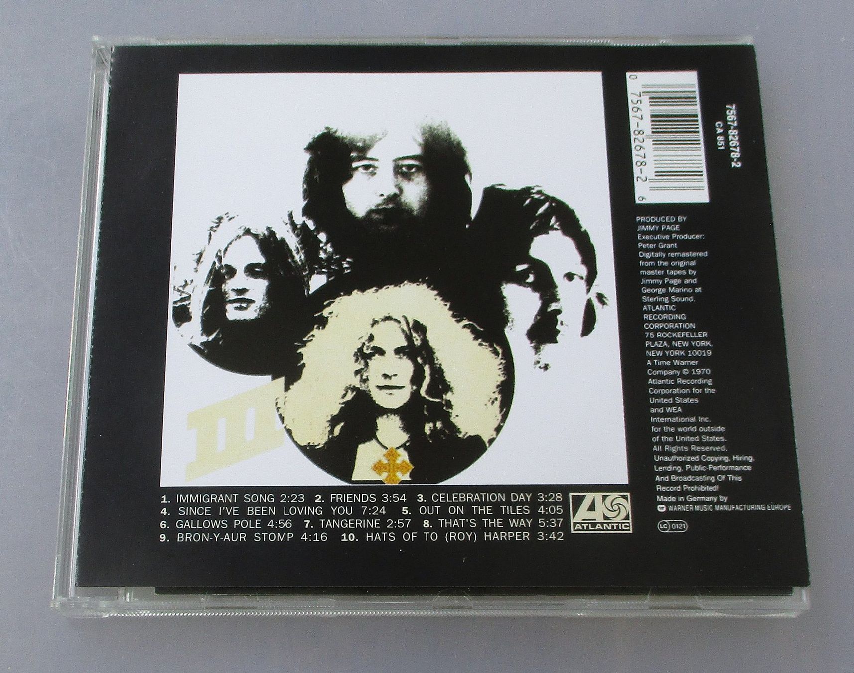 CD: LED ZEPPELIN - III Remastered – Usato da Wattwil venduto da Muriel11 1