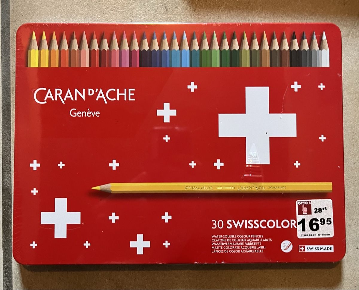 Caran D'Ache Stifte & Marker: Farbstifte Caran D’Ache – Neu und originalverpackt aus Glarus von