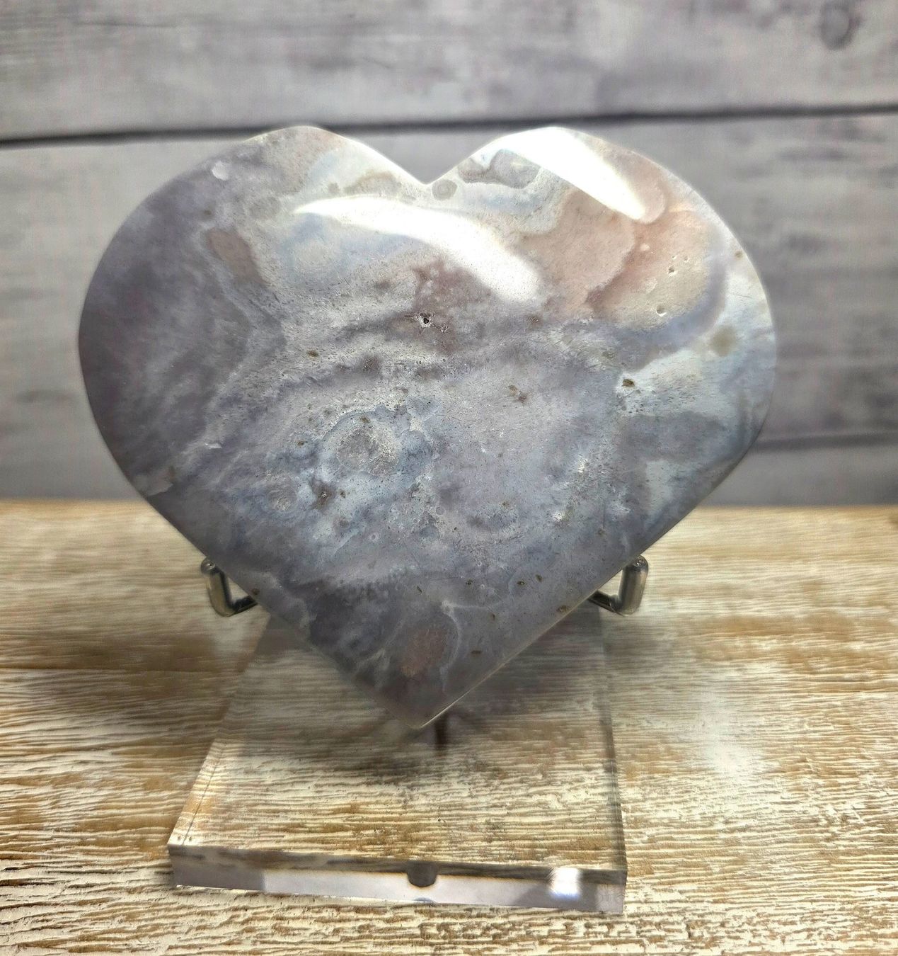 Minerali & Pietre curative: Pink Amethyst Herz 380g – Nuovo e nell'imballaggio originale da Matzingen venduto da Shay_Crystalz 1