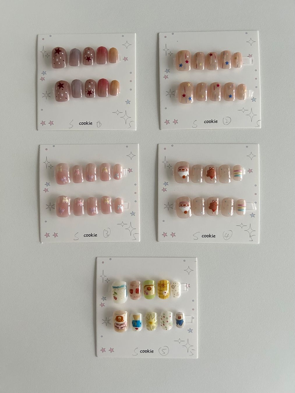 Unghie finte: Press-on nail  - New - size S – Nuovo (secondo la descrizione) da Basel venduto da lau_982w 1